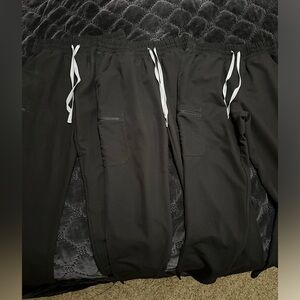 3 Pairs of Yola High Waisted Scrub Pants